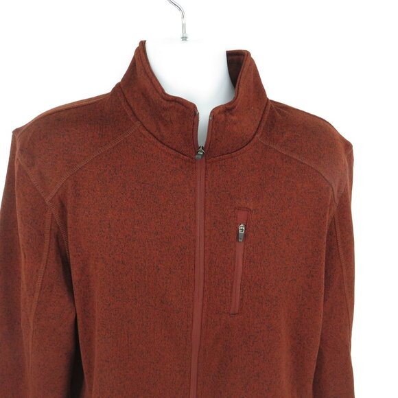 Ocean & Coast Men's Brickyard Red Full-Zip Jacket  LT NWT $79.50 - Picture 3 of 6